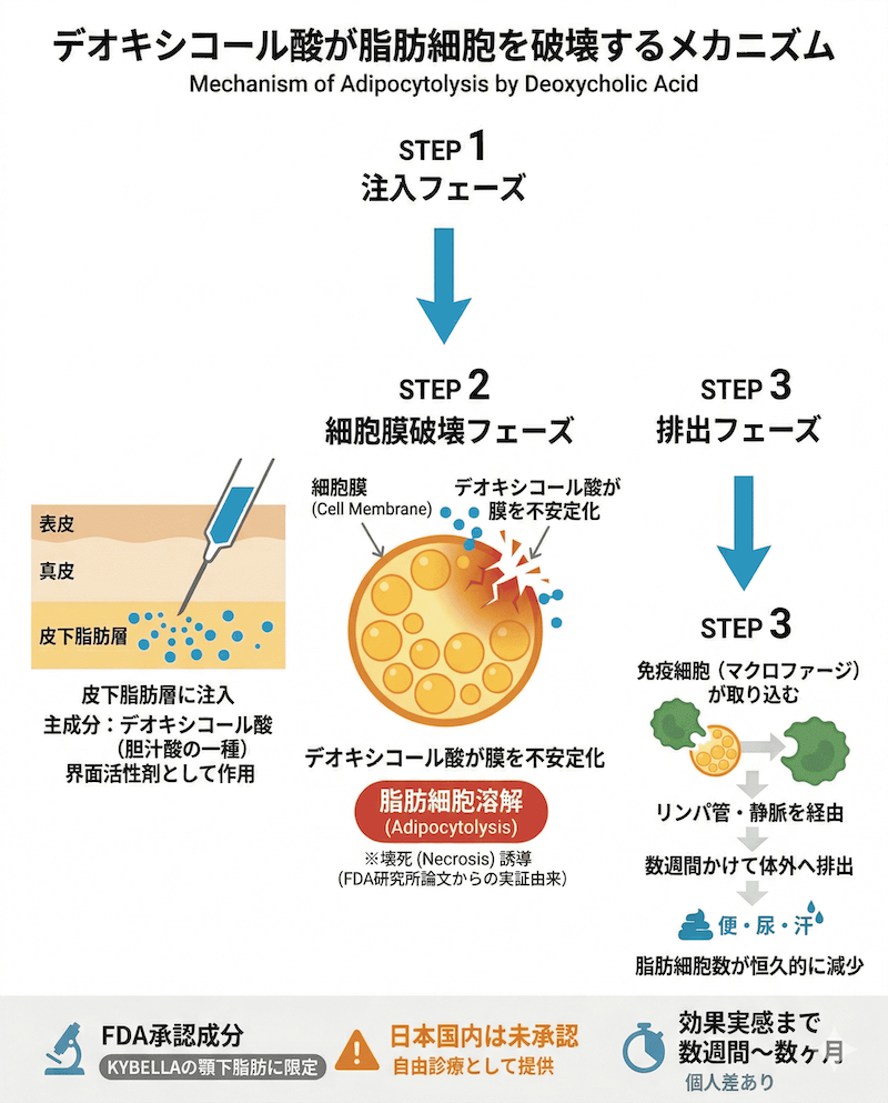 スルリム注射とデオキシコール酸の関係性